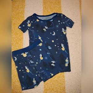 Little Sleepies brand Little boys or girls size 2t Bamboo pajama set